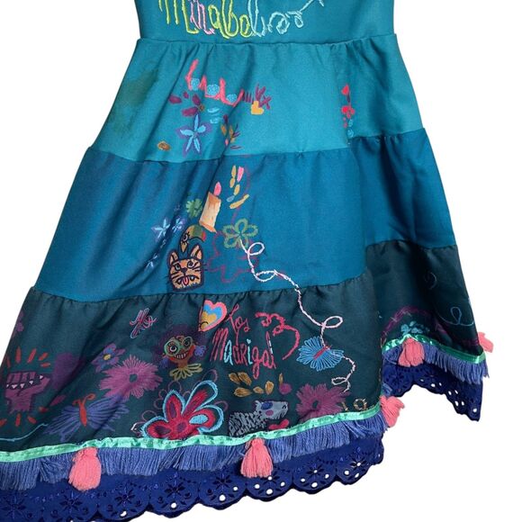 Disney Parks Encanto Mirabel Dress Girl's 4 Princess Costume Madrigal - Picture 4 of 10